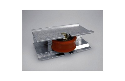 RULETA ALUMINIO CON RODAMIENTO F-224 S/800