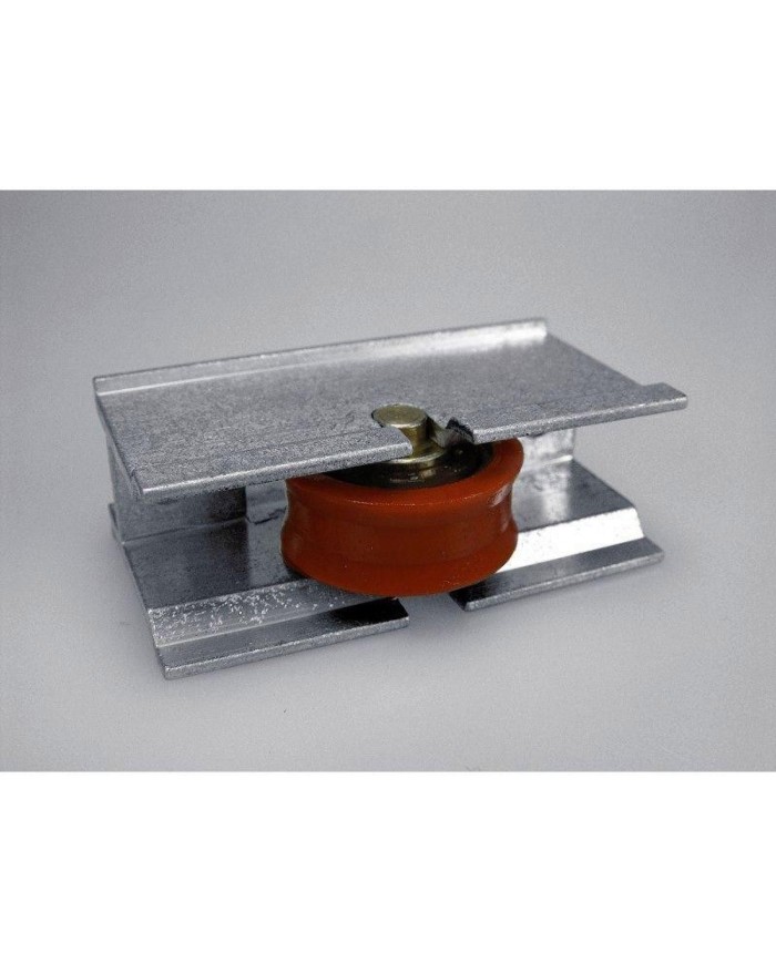 RULETA ALUMINIO CON RODAMIENTO F-224 S/800