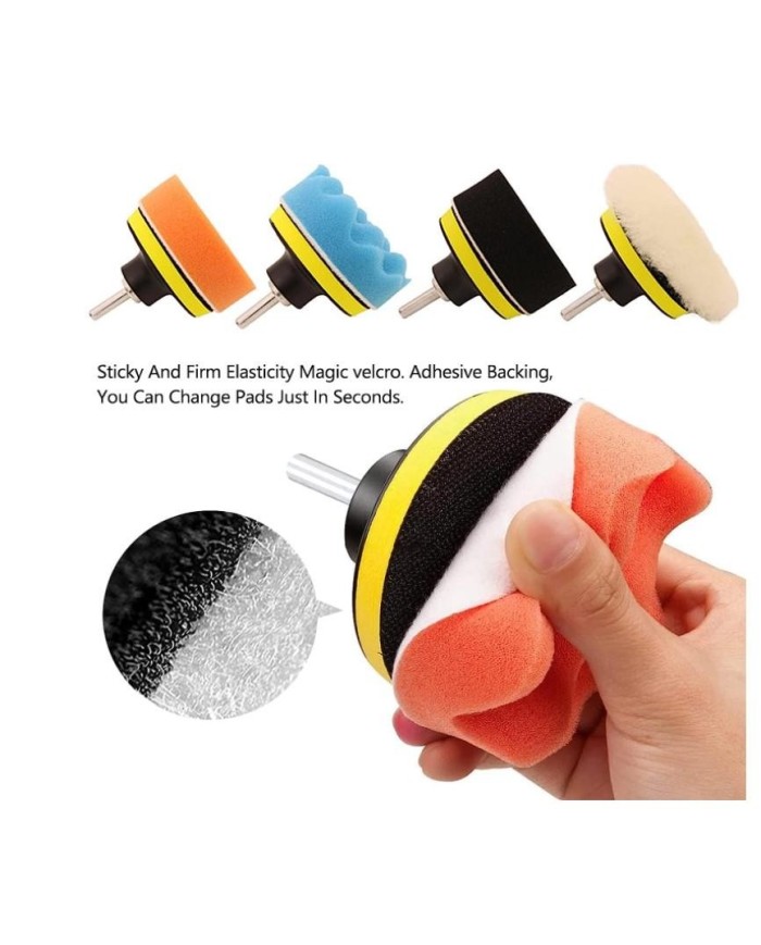 JUEGO DE PULIDO PARA TALADRO RZTOOLS 10 PZAS.         995063