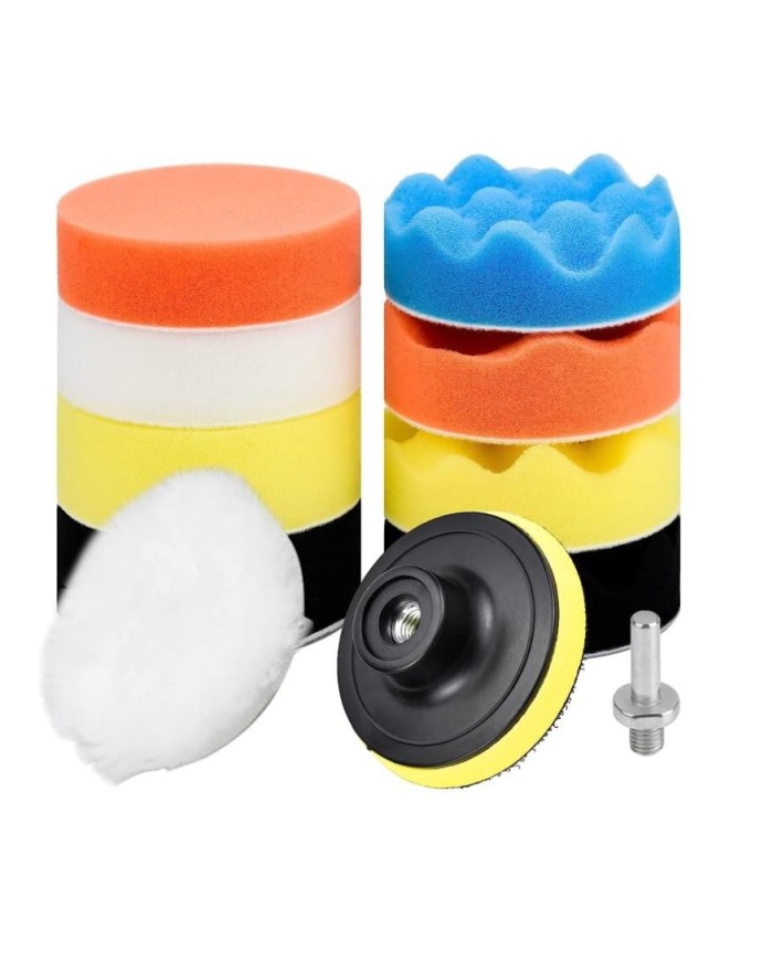 JUEGO DE PULIDO PARA TALADRO RZTOOLS 10 PZAS.         995063