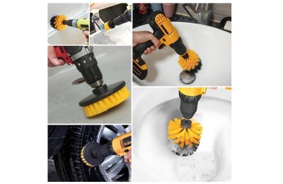 JUEGO LIMPIEZA PARA TALADRO 7 PZAS. RZTOOLS