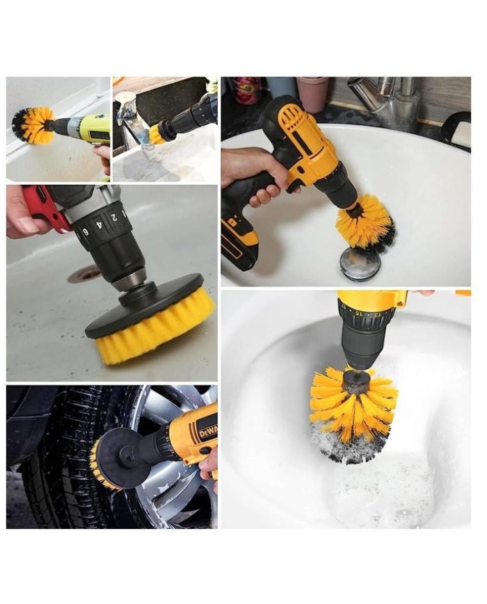 JUEGO LIMPIEZA PARA TALADRO 7 PZAS. RZTOOLS           995067