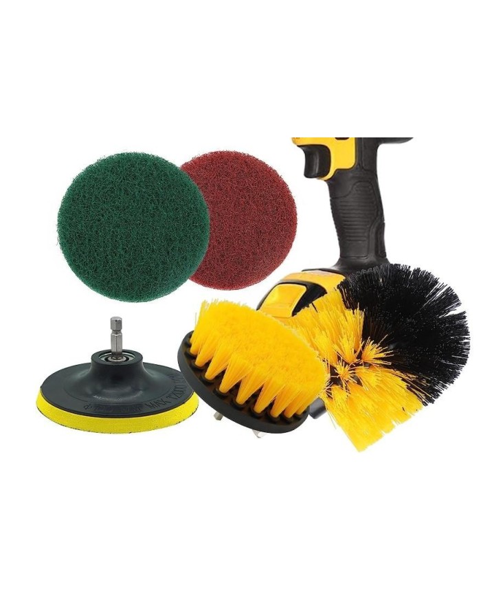 JUEGO LIMPIEZA PARA TALADRO 7 PZAS. RZTOOLS           995067