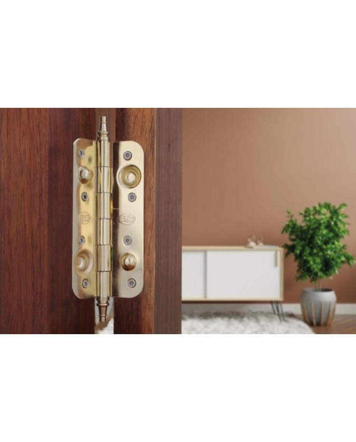 BISAGRA LATON BARNIZADO MOD. 566 AMIG 150X80MM.