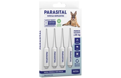 PIPETA PARASITAL PERROS GRANDES (B/4X5ML.) ZOTAL