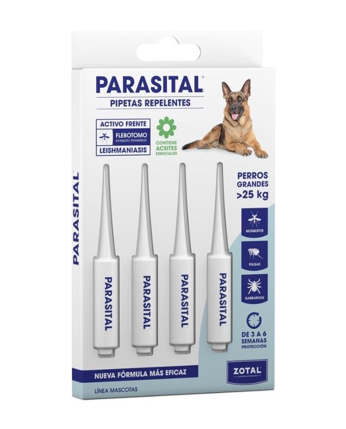 PIPETA PARASITAL PERROS GRANDES (B/4X5ML.) ZOTAL