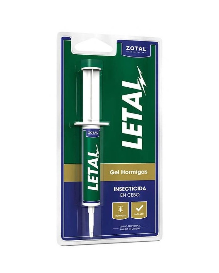 INSECTICIDA HORMIGAS LETAL GEL ZOTAL 10GR.