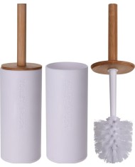 ESCOBILLA Y PORTA PAPEL INOX BATHROOM SOLUTION