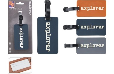 ETIQUETA PARA EQUIPAJE EXPLORER