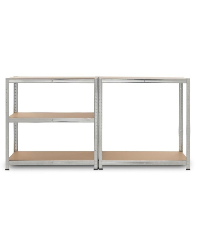 ESTANTERIA GALVANIZADA KREATOR 180X90X40 CMS. 5 ESTANTES 875KGS.