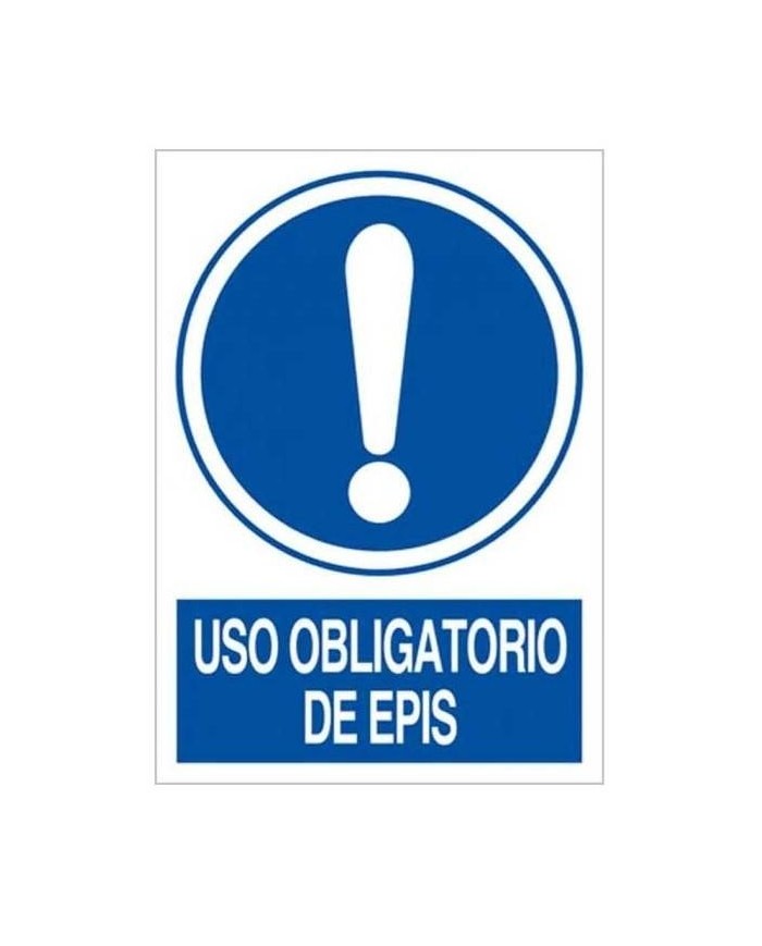 CARTEL (DIN-A4) USO OBLIGATORIO DE EPIS O-499