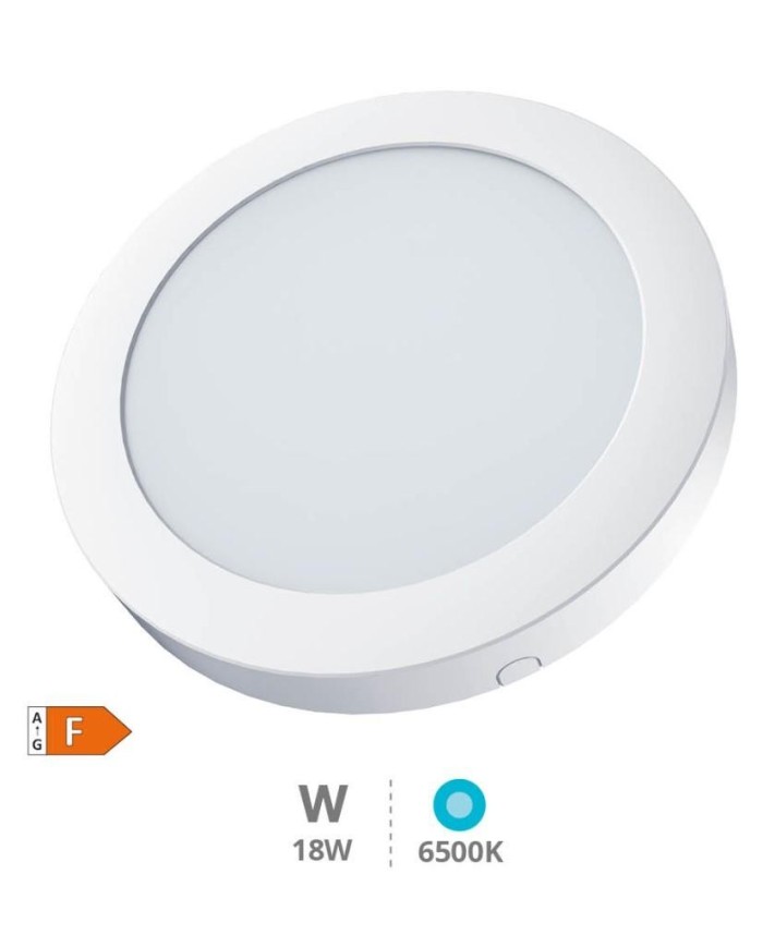 LED DOWN CIRCULAR SUPERFICIE GSC BOGUR 18W 6500K BLANCO 22,5CMS.