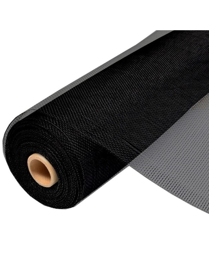 TELA MOSQUITERA GUMHA NEGRA 120CMS. ROLLO 30MTS.