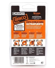 CINTA D/CARA MIARCO FUERTE 18MMX2MTS.