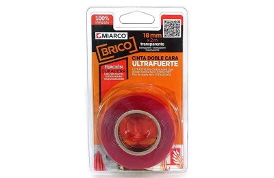 CINTA D/CARA MIARCO FUERTE 18MMX2MTS.