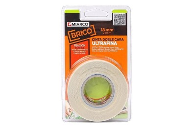CINTA D/CARA MIARCO FINA 18MMX10MTS.