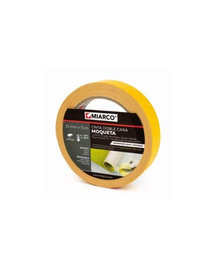 CINTA D/CARA MIARCO CESPED/MOQ.25MMX10MT