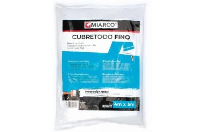 CUBRETODO MIARCO POLIETILENO FINO 4X5MTS