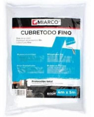 CUBRETODO MIARCO POLIETILENO FINO 4X5MTS