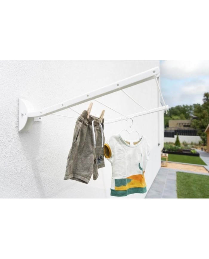 TENDEDERO ABATIBLE PARED SAUVIC BLANCO 89420