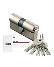 CILINDRO ISEO NIQUELADO R6 70MM. 35X35 LEVA LARGA DOBLE EMBRAGUE