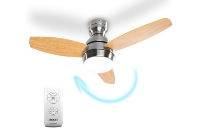 VENTILADOR TECHO 85W. 91CM. VEN-SS-21830 SOGO