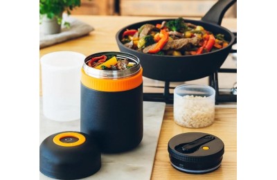 TERMO SOLIDOS BRA ACERO INOX.  800 GRS.