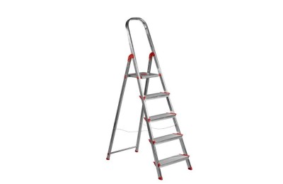 ESCALERA ROLSER ALUMINIO 5 PELDAÑOS ANCHOS