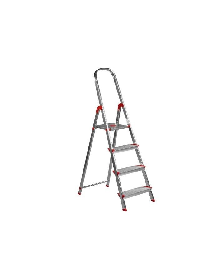 ESCALERA ROLSER ALUMINIO 4 PELDAÑOS ANCHOS