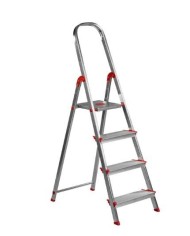 ESCALERA ROLSER ALUMINIO 3 PELDAÑOS ANCHOS