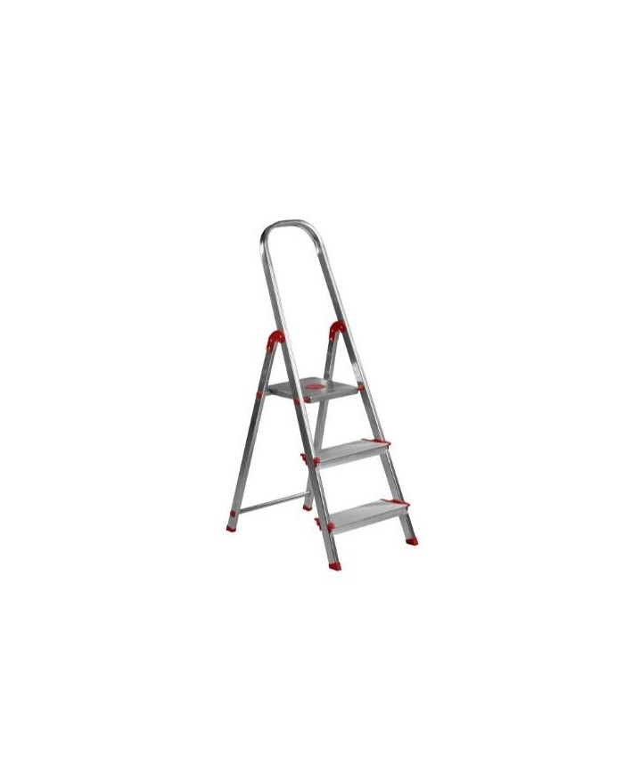 ESCALERA ROLSER ALUMINIO 3 PELDAÑOS ANCHOS