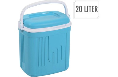 NEVERA PLASTICO 20 LTS. AZUL COOL