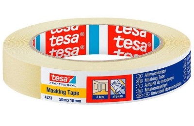 CINTA DE PINTOR TESA KREPP 19 MM. (ROLLO 50 MTS.)