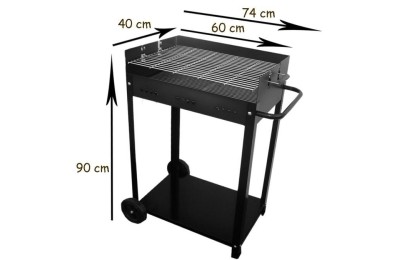 BARBACOA IMOR MODELO TORINO 60X40 CMS.