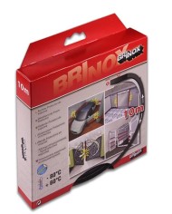 BURLETE MIARCO ADHESIVO CAUCHO BLANCO 9MMX6MT