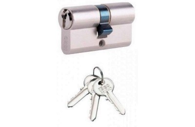 CILINDRO ISEO NIQUELADO  70MM. 30X40 LEVA CORTA