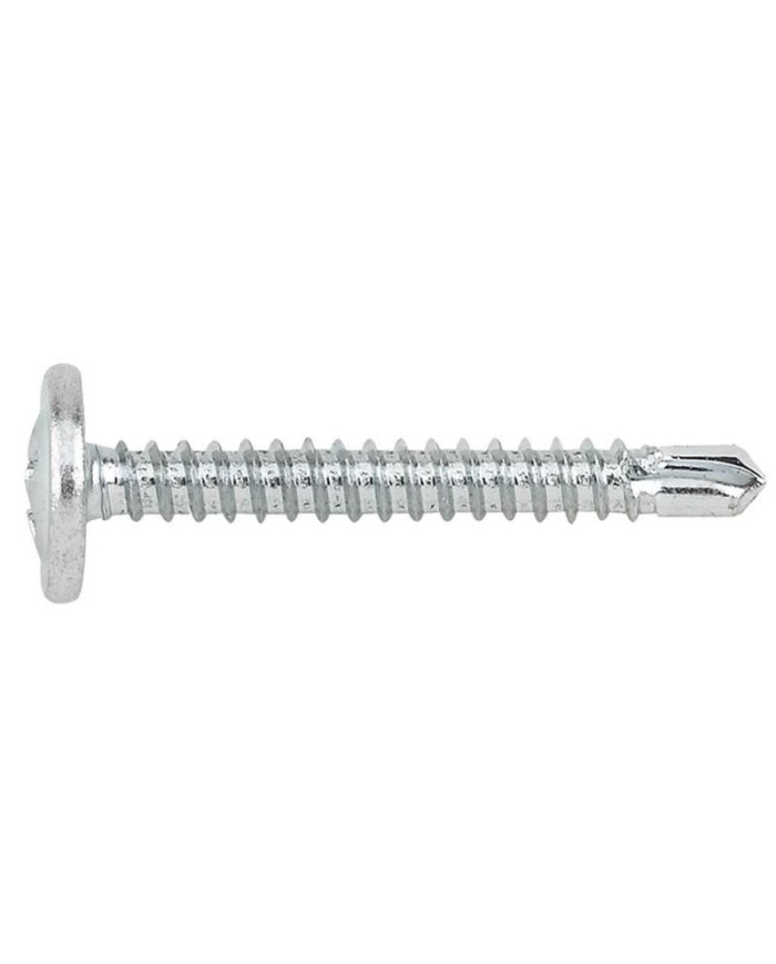TORNILLO ROSCA CHAPA PUNTA BROCA CABEZA ALOMADA BAJA  4'2X19MM. CAJA 500UDS.