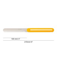 CUCHILLO ARCOS MOD.B-LINE NARANJA/BLANCO MESA  100MM. 373656