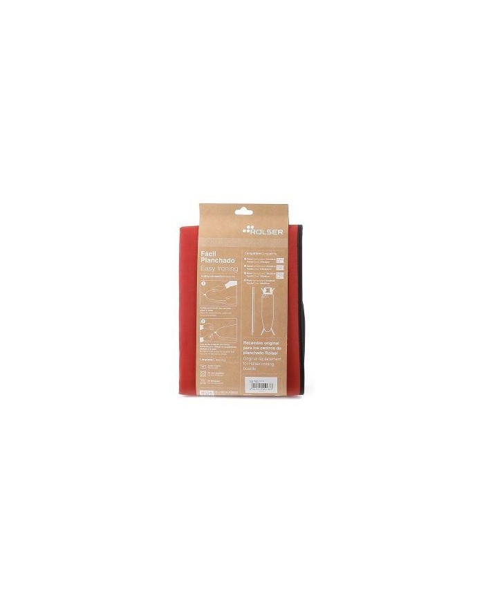 FUNDA MESA PLANCHA ROLSER COTO-ROJO 130X48CM.