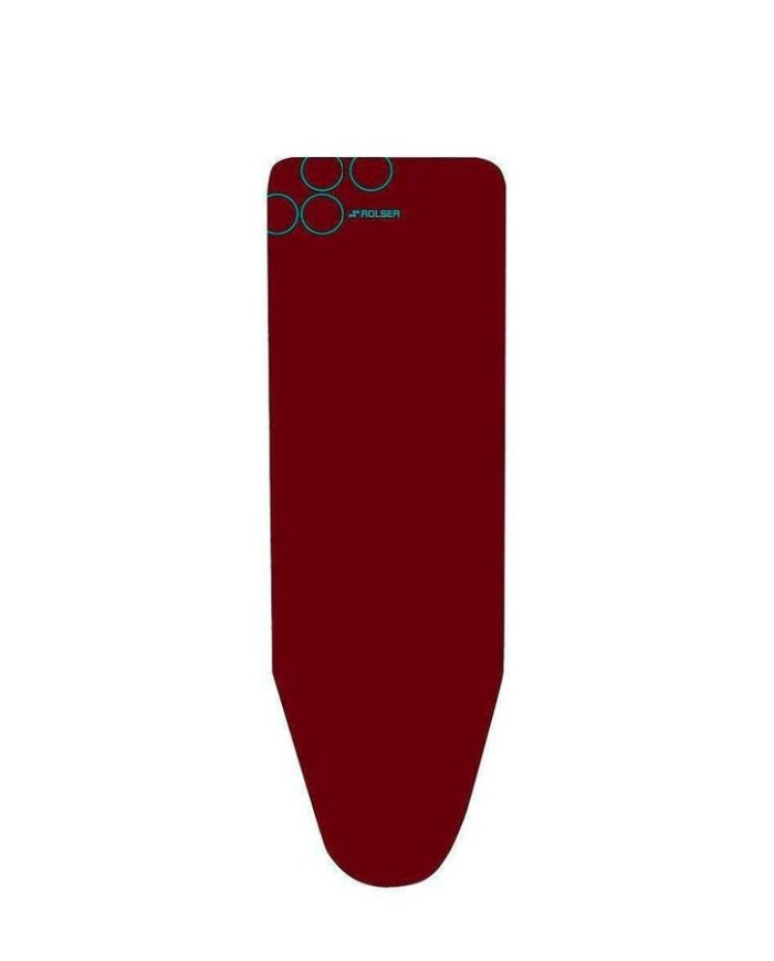 FUNDA MESA PLANCHA ROLSER COTO-ROJO 130X48CM.