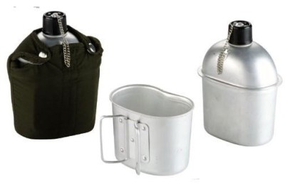 CANTIMPLORA ALUMINIO IBILI ARMY 1 LT.