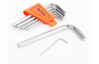 JUEGO  7 LLAVES ALLEN CON SOPORTE ALYCO