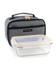 PORTA ALIMENTOS+TAPER BOROSILICATO 850ML