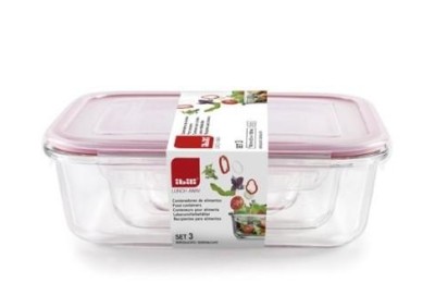 SET 3 TAPER CRISTAL 180, 650 Y 1500 ML.