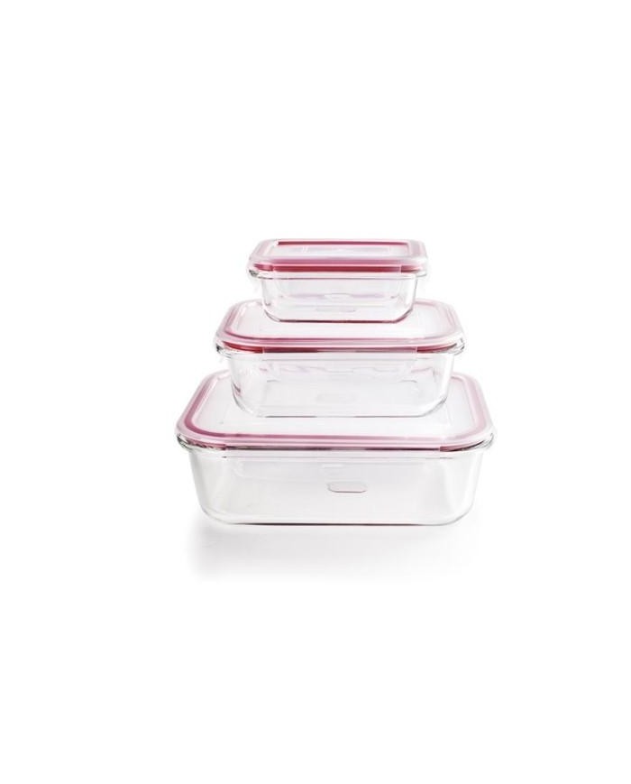 JUEGO TAPER BOROSILICATO IBILI 180, 650 Y 1500ML. 782650