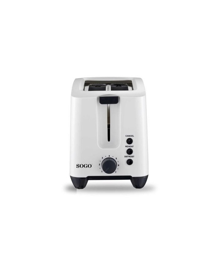 TOSTADORA SOGO 2 REBANADAS 750W. TOS-SS-5480