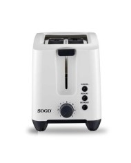 TOSTADORA SOGO 2 REBANADAS 750W. TOS-SS-5480