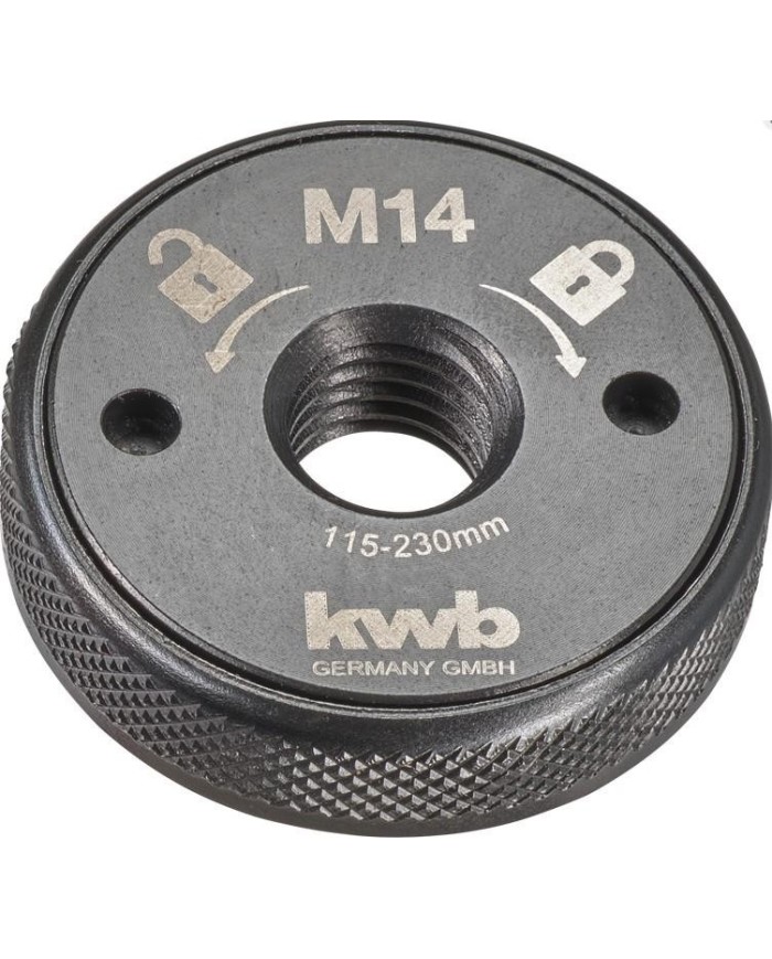 TUERCA RAPIDA KWB M14 PARA AMOLADORA 115MM. 49717705