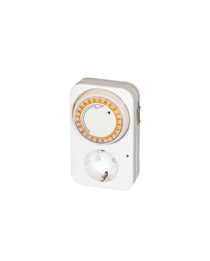 TEMPORIZADOR MECANICO GSC DIARIO 24HRS. BLANCO 000400114