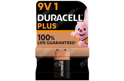 PILA DURACELL PLUS 9V 6LR61 K1